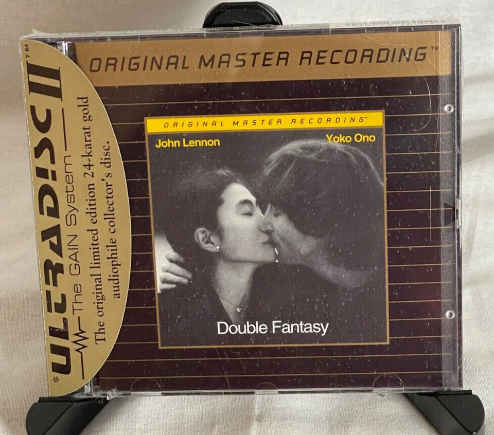 John Lennon & Yoko Ono Double Fantasy Ltd Ed Gold CD MFSL UDCD 600 New Sealed Foto 2 de 3