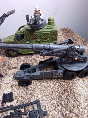 U.S. Army Toy Long Range Canon, Mine Sweeper, Watch Tower, Figures & Accessories - Picture 5 of 9