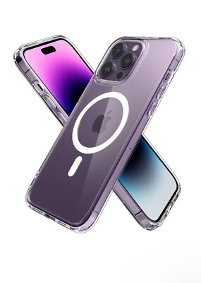 Clear Case Hülle MagSafe für iPhone 14 Pro Max Schutz Handy Magnet