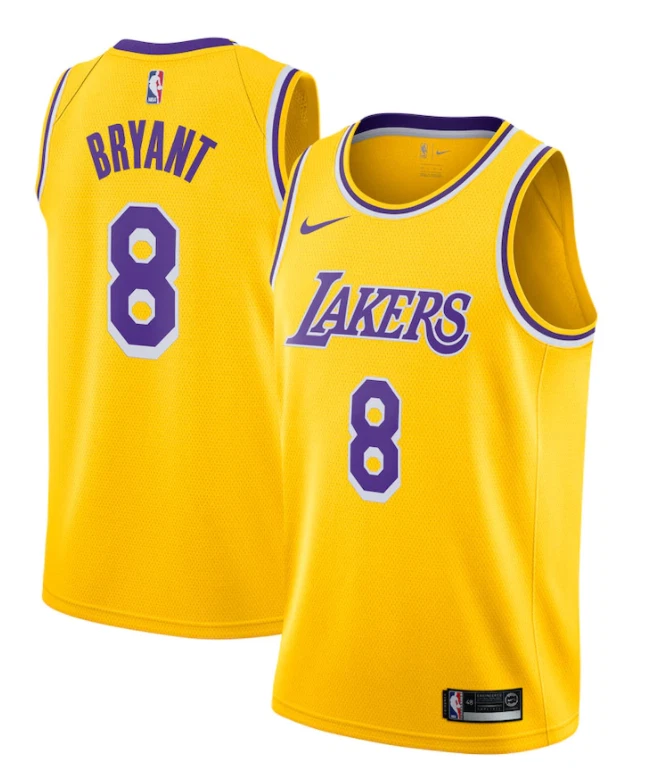 egipcio plato paleta Kobe Bryant Los Angeles Lakers Nike 2018/19 Swingman Jersey - Icon Edition  3XL | eBay