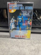 Very Good RARE MASTER P NO LIMIT ALL STARS WHO U WIT CASSETTE TAPE RAP 4 YOU 