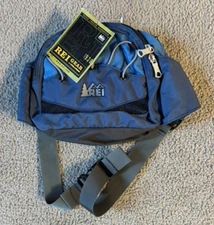 NWT REI Gear Full Lode Lumbar Pack Hiking Outdoor Waist Bag Fanny Pack - Blue
