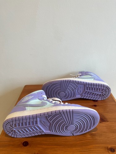 Jordan 1 mid Purple Aqua size 8 uk - Picture 5 of 5