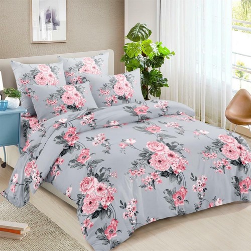 2025 New Soft Doona Duvet Quilt Cover Set Single Double Queen King Size Bed - Picture 39 of 43