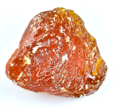498.00 CT Natürlich Baltisch Karamellbonbon Ei Eigelb Bernstein Facettiert Rough