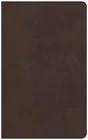 CSB Ultrathin Reference Bible, Brown Genuine Leather, CSB Bibles by Holman, 9781
