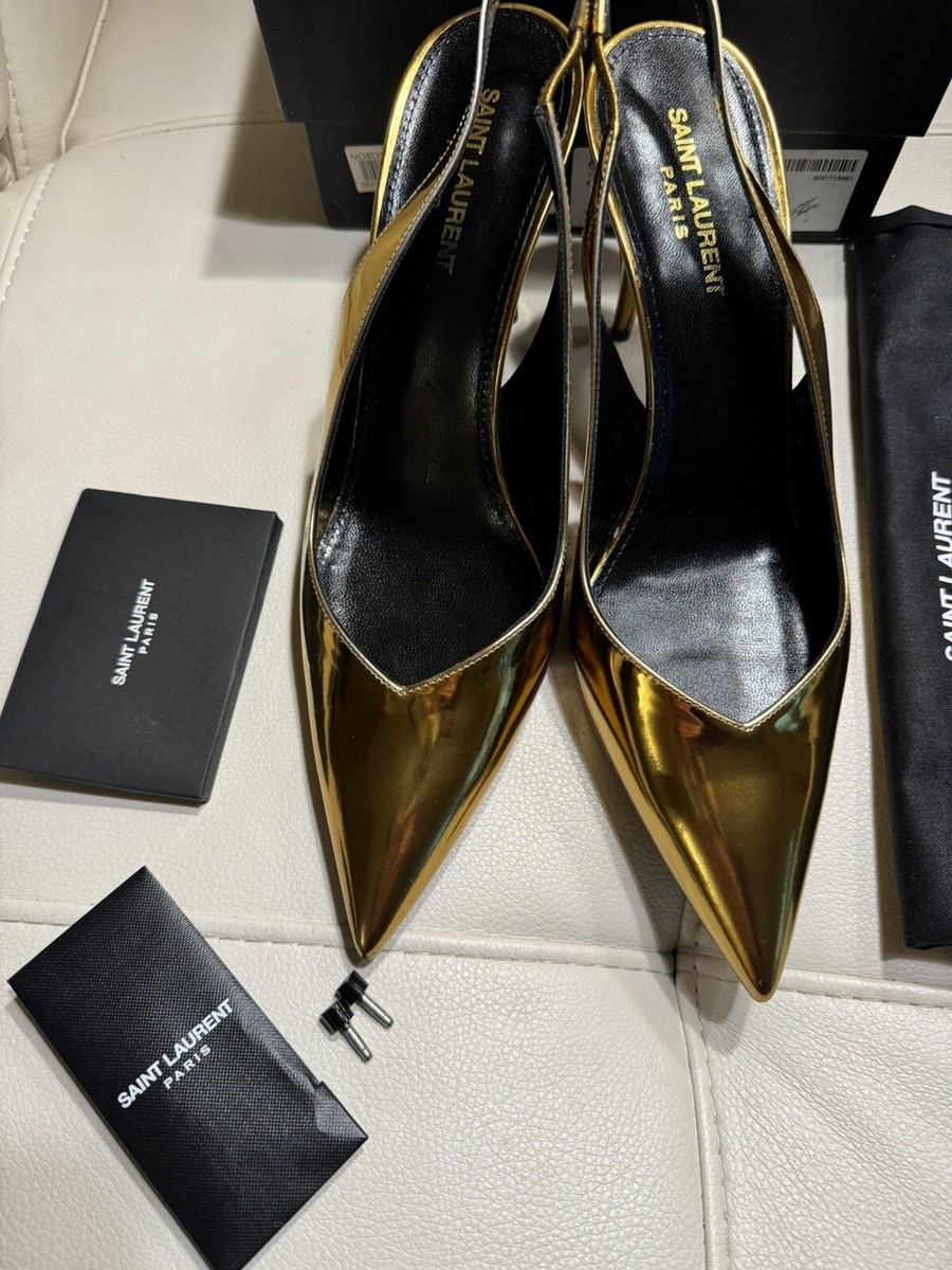 【未使用級】SAINT LAURENT PARIS kiki スタッズ ブーツ 未使用級】SAINT LAURENT PARIS kiki スタッズ ブーツ