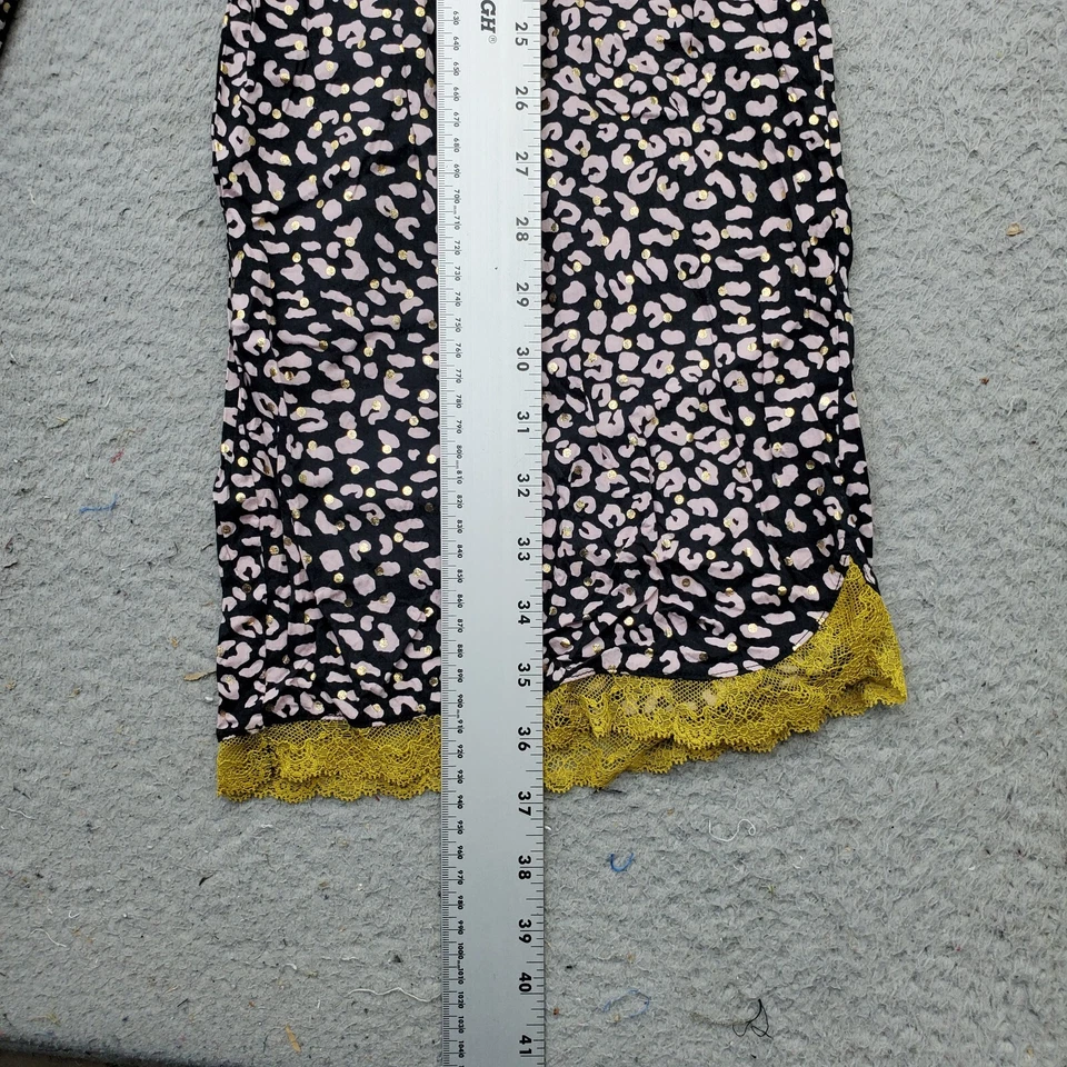 Pantalones de pijama Victoria's Secret para mujer S estampado de múltiples animales con cordón de encaje Foto 3 de 4