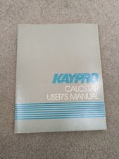 KAYPRO 10 Manual * ORIGINAL *  CALCSTAR Users...