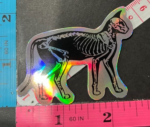 Holographic Rebel Theme Skulls Evil Eye Animals - Your Choice Vinyl Decals - Picture 72 of 90