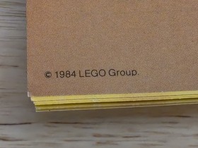 Lego KING'S CASTLE vintage 6080 ORIGINAL INSTRUCTION MANUAL 1984 Legoland Knight