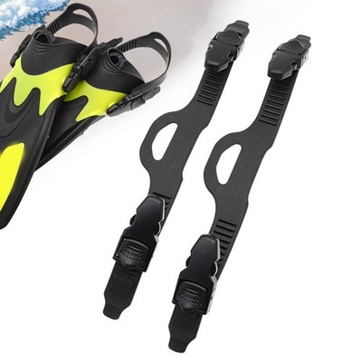 Adjustable Replacement Rubber Fin Strap for Swimming and Scuba Diving Gear