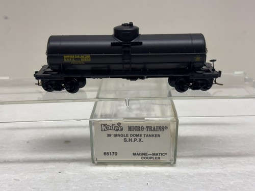 Micro trenes Kadee escala N MTL 65170 remitentes línea de vagones SHPX 20650 vagón cisterna | Condition: New