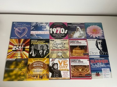 CD Bundle - 15 Albums  Pop Classic Opera Music Top Hits