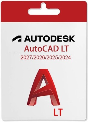 Autodesk AutoCAD LT 2027/2026/2025/2024 , EDU Version , 1/2/3 Jahre