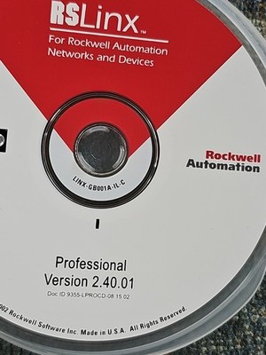 RSLinx Professional Version 2.40.01