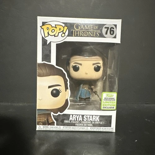Funko Pop! Game of Thrones: Arya Stark #76 Vinyl Figure 2019 Spring Convention L