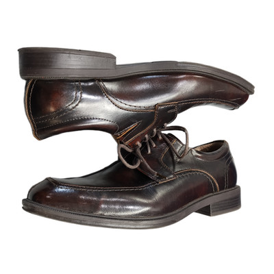Florsheim Billing Oxfords Shoes Mens 10EEE Wide Brown Genuine Leather 13113-200