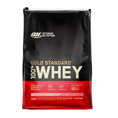 Gold Standard 100% Whey - Delicious Strawberry (146 Servings)