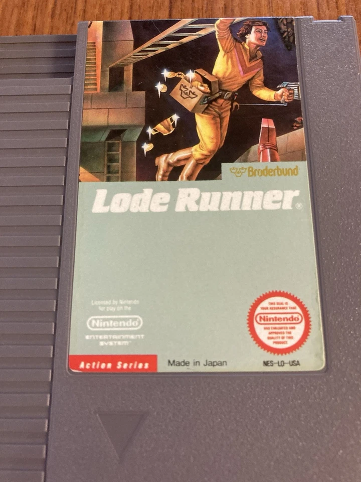 NES * LODE RUNNER * Nintendo Game NES-LO-USA Game Cartridge Only NTSC - Image 2 of 4
