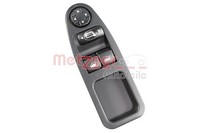 Schalter Fensterheber Metzger 0916939 FüR CitroËN Passend FüR Fiat Peugeot