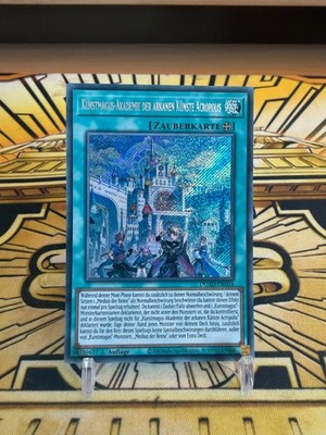 Yugioh Kunstmagus-Akademie der Arkanen Künste Acropolis Secret Rare DUAD-DE054