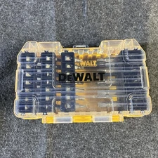 DEWALT Screwdriver Bit Set with Tough Case, 38- Piece Grey/Silver Screw