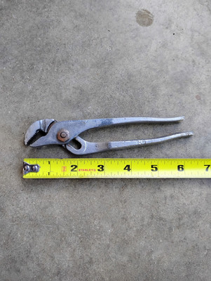 Vintage Diamalloy Diamond Horseshoe HL16 Groove Slip Joint Pliers 6  USA