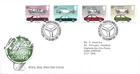 1982 British Motor Cars. Philatelic Bureau Cancellation First Day Cover