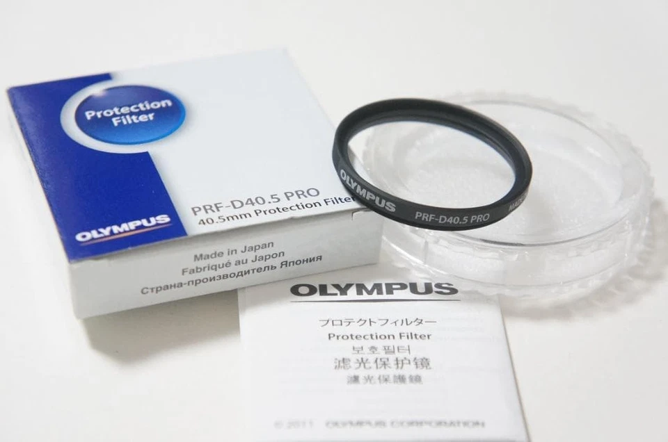 Olympus PRF-D40.5 PRO 40.5mm Protective Filter for Lens Clear Used - Image 3 of 4