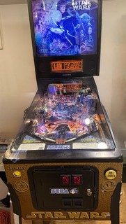 Star Wars Trilogy PINBALL MACHINE 1997 Sega PLAYS GREAT LOOKS GREAT Full-Size