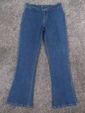 Tommy Jeans Womens Jeans 7 Blue Stretch Flare Leg Denim Macau 26x30