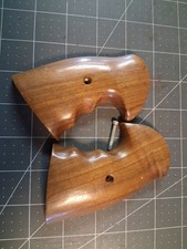Revolver Grips Grip Set Colt D Frame Wood With Screw Combat Target