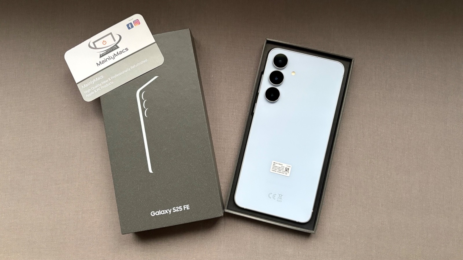 Samsung Galaxy S25 FE 5G 512GB 8GB Icy Blue - SM-S731B/DS - Unused - Warranty