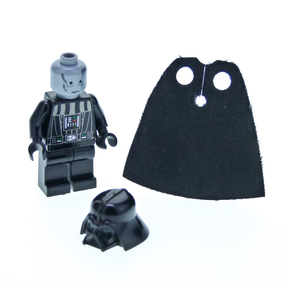 1X Lego Minifigure Star Wars Darth Vader Black Death Star Torso 852554 SW0232