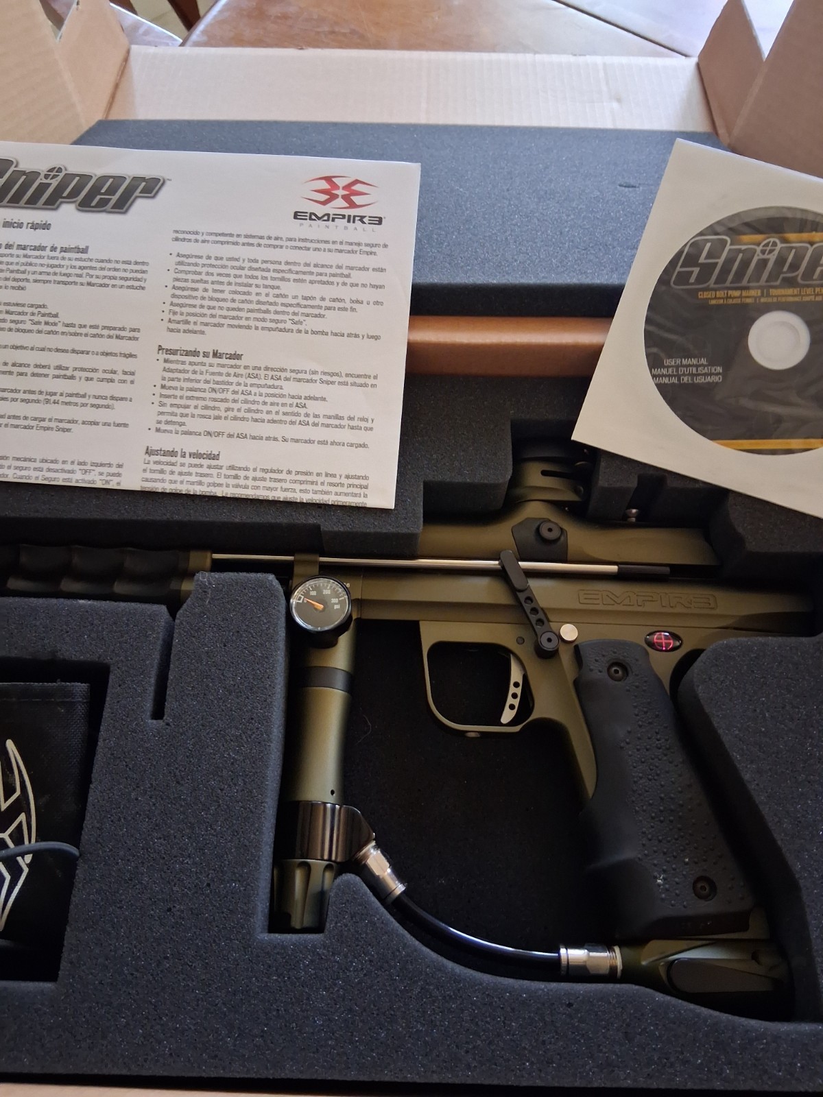 With Barrel Kit , Barrel Cover Olive