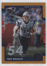 2017 Panini Donruss Jersey Number 15/54 Tedy Bruschi #17 0q21
