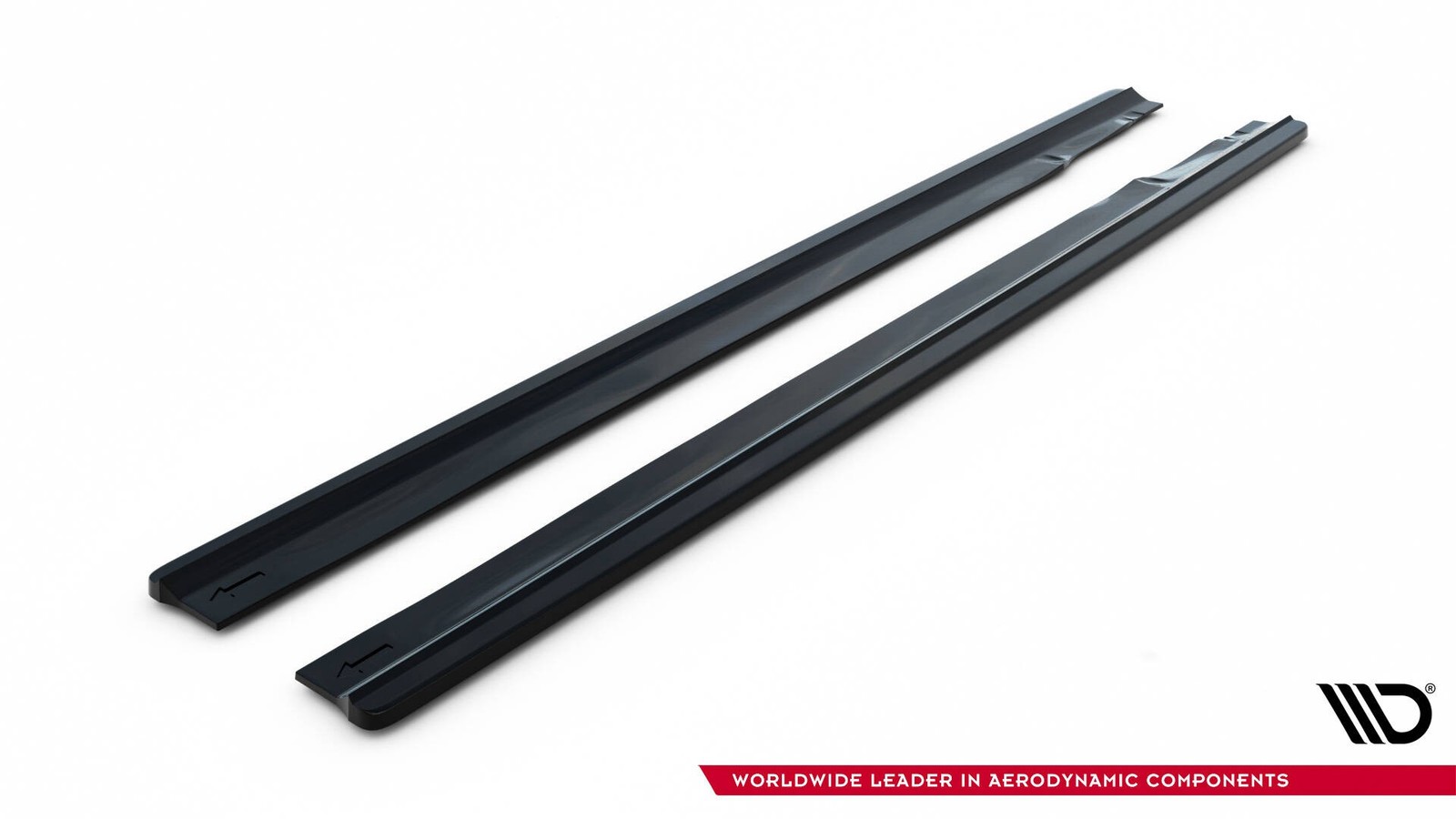Extension de bas de caisse Maxton pour Audi A8 D4 finition noir laqué - 4