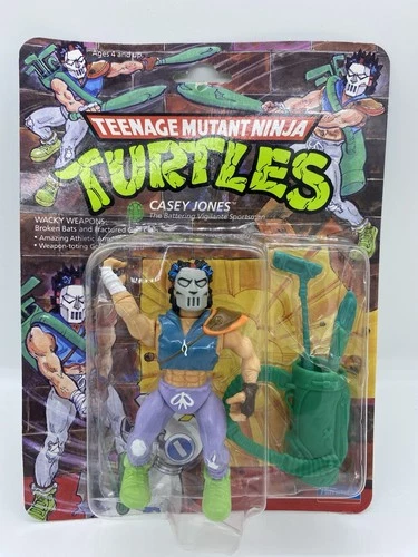 TMNT Casey Jones 1989, New-in-package, In Very Good Condition.