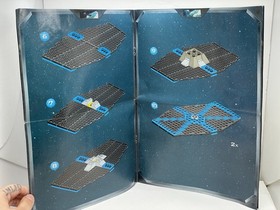 Lego Star Wars 7146 TIE Fighter plus instruction manual, Stormtrooper is MISSING