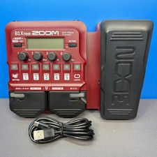 ZOOM B1X FOUR 4 MULTI-EFFECTS PROCESSOR BASS ...
