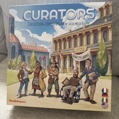 Worldshapers: Curators Collection Conundrum, Tile Laying Strategy Board Game