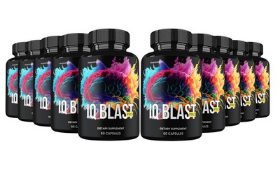 IQ Blast Pro Capsules, IQBlast Pro All Natural Brain & Cognitive pills (10 Pack)