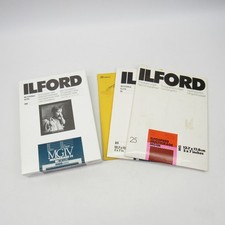 ILFORD MGIV RC Deluxe 100 Sheets 5X7 Pearl NOS  Extra OPENED Photo Paper Packs