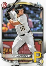 2025 Bowman Draft #BD-126 Adonys Guzman Pittsburgh Pirates
