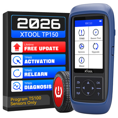 2026 XTOOL TP150 Wireless WiFi Auto Reifendruck TPMS Programmierung Diagnosetool