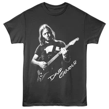 DAVID GILMOUR Rock Music T Shirt Mens PIGS Pink Floyd New Official Smoke Cotton