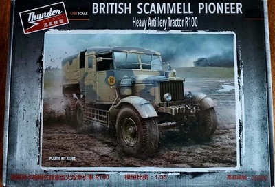 Thunder Model 1:35 Scammell Pioneer Br. Artillery Tractor#35202 OVP&NEU TOPPREIS