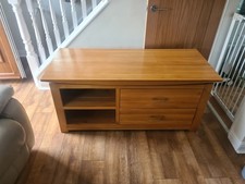 Oak TV Unit cabinet or stand strong Fishtank free local delivery from Peterlee