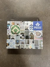 Talking Tables Floors 1000 Piece Jigsaw Puzzle Used  Poster In Box Complete 